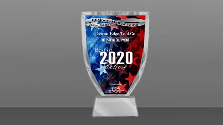 Detroit Edge Tool Co Receives 2020 Best of Detroit Award