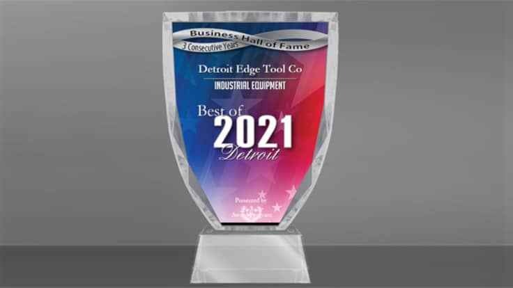 Detroit Edge Tool Co Receives 2021 Best of Detroit Award